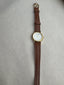 Sleek Elegant Dainty Alba Brown Leather Marchioness Watch