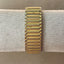 Vintage Pulsar Gold-Tone Quartz Watch – Day Date Window – Classic Men’s Dress Watch – Retro 80s 90s Timepiece – Japan Movement
