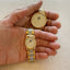 Roman Numeral, Vintage His and Hers Set of Wristwatches