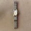 Claremont Petite Oval Vintage Two Tone Watch – Gold Accent Stretch Band