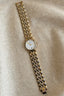 Minimalist Anne Klein Vintage 90's Gold Tone Date Dial