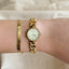 Roman Numeral Vintage RADO Swiss Gold Bracelet Watch