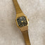 High End Gold And Black Diamond Square Waltham Vintage