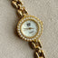 Luxurious White Diamonds Elizabeth Taylor Quartz Watch