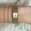 Rare 17 Rubi, Golden Braided Chain Majestic Watch