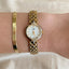 Minimalist Citizen Gold Tone Wristwatch