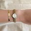 Minimalist Citizen Gold Tone Wristwatch