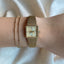 Rare 1970's Jules Jurgensen Crystal and Gold Watch