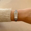 Vintage Seiko Sterling Silver Roman Numeral Wristwatch