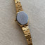 Vintage Everyday Wear Black and Gold Helbros Wristwatch