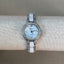 Y2K Amitron Ceramic and Crystal Sterling Silver Watch