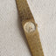 Omega Gold Ladies' Watch, Textured Band, 17 Jewels