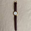 Vintage Seiko Luxe Genuine Leather Wrist Watch