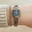 Vintage Feminine Citizen, Dark Square Heart Bevels