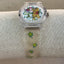Winnie the Pooh & Piglet Watch – “Take My Hand” Quote – Clear Leaf Band Disney Collectible