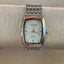 Sleek Terner Silver Tank Bracelet Watch with Textured Dial – Vintage Quartz Timepiece