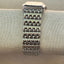 Sleek Terner Silver Tank Bracelet Watch with Textured Dial – Vintage Quartz Timepiece