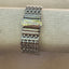 Sleek Terner Silver Tank Bracelet Watch with Textured Dial – Vintage Quartz Timepiece