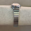 Vintage Geneva Antimagnetic Watch – Burgundy Dial & Matte Gold Stretch Band – 7" Retro Timepiece