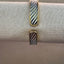 Two-Tone Cable Cuff Watch – Classic Quartz Japan Movement – Silver & Gold Bangle Bracelet – Western Equestrian Style