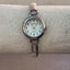 Vintage Carriage Women's Quartz Watch | Silver-Tone Expansion Band | Minimalist Retro Style