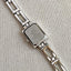 Y2k Vintage Crystal Quartz, Ann Klein Silver Tone