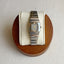 Chic Vintage 1990's Minimalist Two Tone Square Mirrored Watch