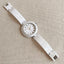 Ceramic Y2K Vintage White DKNY Analog Ladies Wrist Watch