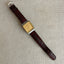 Citizen Vintage 1990's Brown Leather Braided Men's Watch