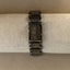 Nine West Women’s Watch – Black Stainless Steel Bracelet, Rectangular Dial, Minimalist Design – Fits 6.5” Wrist