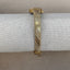Vintage Hillard & Hanson Gold Bracelet Watch | Textured Mesh Band | Retro Square Face | Grace Dreams Vintage