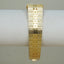 Vintage Arimex Fashion Gold Tone Bracelet Watch | Textured Art Deco Style | Hong Kong Quartz Women's Watch