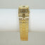 Vintage Arimex Fashion Gold Tone Bracelet Watch | Textured Art Deco Style | Hong Kong Quartz Women's Watch