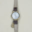 90s Vintage Petite Analog Watch with Unique Coin Charm
