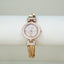 Vintage 90s Anne Klein Rose Gold Minimalist Bangle Watch