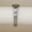 80s Vintage Oval Silver-Tone Mesh Ladies Dress Watch