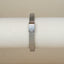 80s Vintage Oval Silver-Tone Mesh Ladies Dress Watch