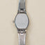 80s Vintage Oval Silver-Tone Mesh Ladies Dress Watch