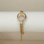 Timeco 1980s Vintage Gold-Tone Miniature Quartz Watch