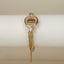 Timeco 1980s Vintage Gold-Tone Miniature Quartz Watch