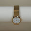 Skagen Denmark Rose Gold Mesh Watch | Mother of Pearl Dial | Minimalist Danish Design | Women's Dress Watch