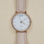 Nannette Quartz Watch with Soft Blush Strap
