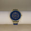 Classic Navy Blue & Gold Tone Casual Fashion Watch