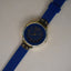 Classic Navy Blue & Gold Tone Casual Fashion Watch