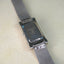 1990s Vintage Anne Klein Crystal Tank Bracelet Watch