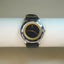 1990s Vintage Zimex Gold & Black Quartz Watch