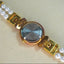 1990s Vintage Jaclyn Smith Faux-Pearl Bracelet Watch
