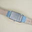 Pastel Multi-Color Art Deco Style Watch with Sky Blue Strap