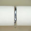 80s Vintage Bulova Diamond Petite Silver Tone Dress Watch