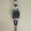 80s Vintage Bulova Diamond Petite Silver Tone Dress Watch